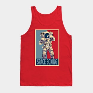 Boxer Astronaut Space Boxing HOPE Tank Top